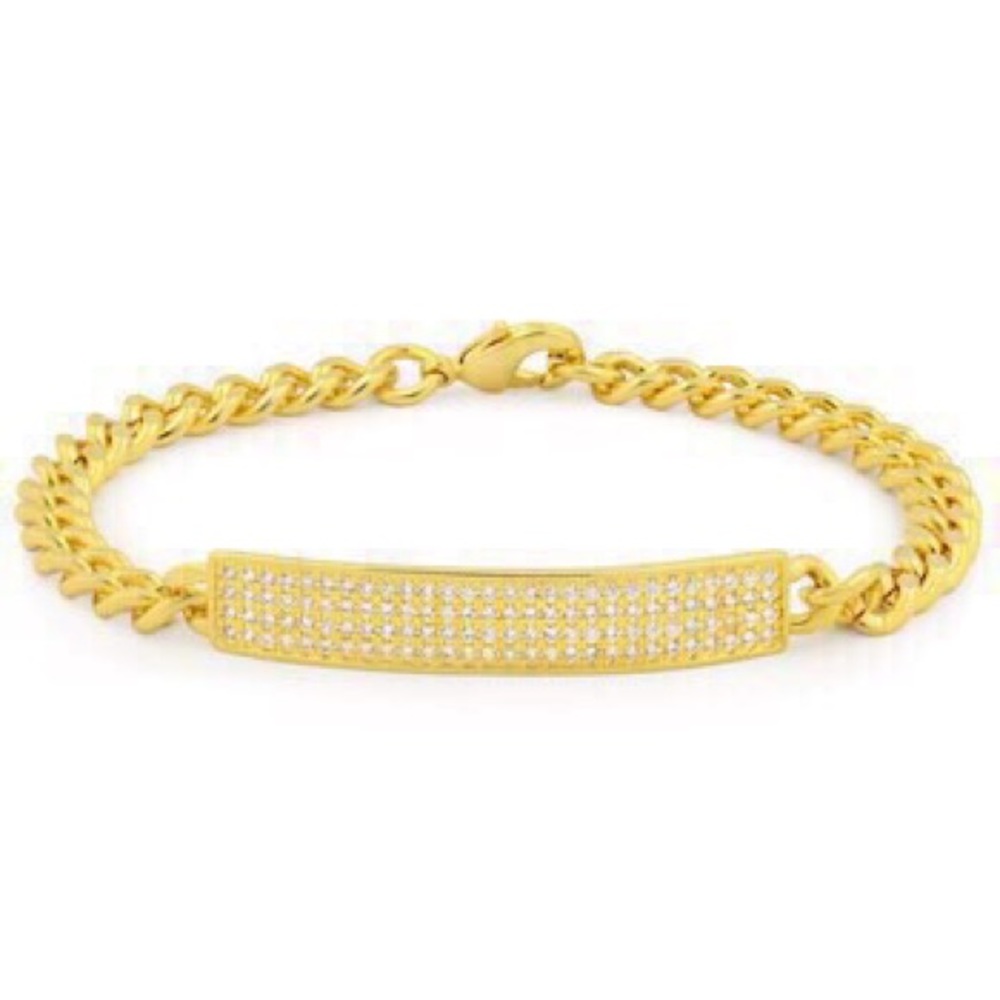 2.40ctw White Sapphire Bracelet